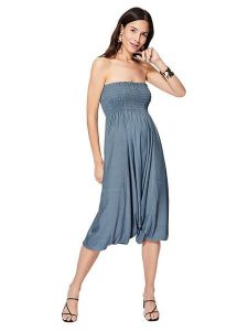 Aller Simplement Spodnie 3w1 w kolorze niebieskim rozmiar: 34-42. Niebieskie kombinezony Aller Simplement, bez wzorów, z materiału, klasyczne, bez kołnierzyka, bez ramiączek. Za 43,99 zł.