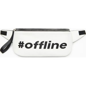 Saszetka z hashtagiem - Biały. Nerki i saszetki marki House. Za 69,99 zł.