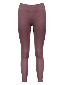 4F Legginsy sportowe w kolorze czerwonym rozmiar: M/L. Różowe legginsy 4f, l, bez wzorów, z materiału, z podwyższonym stanem, outdoorowe. Za 78,95 zł.