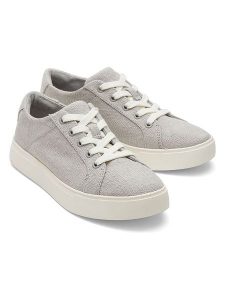 TOMS Sneakersy w kolorze szarym rozmiar: 40. Szare trampki Toms, bez wzorów, bez zapięcia. Za 171,68 zł.