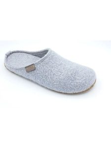 Living Kitzbühel Wełniane kapcie w kolorze szarym rozmiar: 40. Szare kapcie Living Kitzbühel, bez wzorów, z materiału. Za 183,45 zł.
