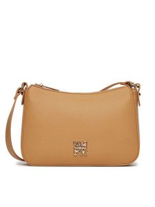 Nine West Torebka JH5823-NW Brązowy. Brązowe listonoszki Nine West, bez wzorów, z materiału, bez dodatków. Za 159,99 zł.