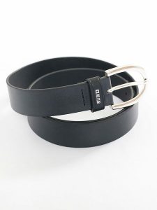 BIG STAR Skórzany pasek w kolorze czarnym rozmiar: XL. Czarne paski Big Star, bez wzorów, z materiału, retro. Za 94,99 zł.