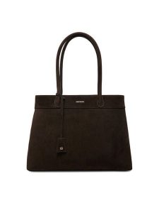 GINO ROSSI Torebka EO-LOLA-LA513-114-1 Brązowy. Brązowe shopper bag Gino Rossi, bez wzorów, ze skóry, bez dodatków. Za 499,99 zł.