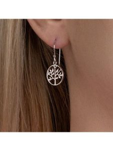 L'atelier précieux Srebrne kolczyki rozmiar: onesize. Szare kolczyki l'Atelier precieux, srebrne. Za 78,99 zł.