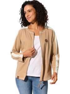 WITT WEIDEN Bluza w kolorze beżowym rozmiar: 52. Brązowe bluzy WITT WEIDEN, bez wzorów, bez kaptura. Za 94,95 zł.
