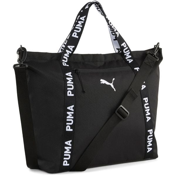 Torba na zakupy Puma T Ess Czarna - X. Czarne torby podróżne i sportowe Puma, bez wzorów, z materiału. Za 161,33 zł.