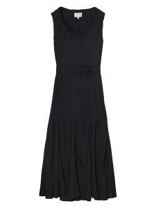 TATUUM Sukienka w kolorze czarnym rozmiar: 40. Czarne sukienki Tatuum, bez wzorów, z wiskozy, bez kołnierzyka, bez ramiączek, midi. Za 273,95 zł.