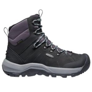Buty trekkingowe damskie Keen Revel IV Mid Polar. Czarne buty trekkingowe Keen, z polaru, bez zapięcia. Za 438,00 zł.
