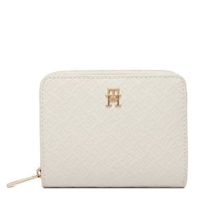 Portfel Tommy Hilfiger. Brązowe portfele TOMMY HILFIGER, bez wzorów. Za 269,99 zł.