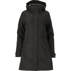 Parka dla kobiet Whistler Mullie V2 10000. Czarne kurtki WHISTLER, na zimę, bez wzorów, bez kaptura. Za 443,00 zł.