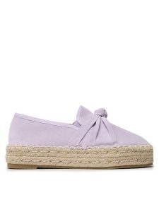 Jenny Fairy Espadryle WSS990-145 Fioletowy. Fioletowe espadryle Jenny Fairy, bez wzorów, z materiału, bez obcasa. Za 99,99 zł.