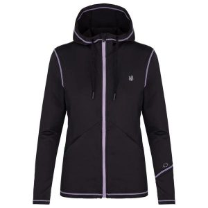 Damska bluza Loap Melena czarna. Czarne bluzy ZSPORT, bez wzorów, bez kaptura. Za 239,99 zł.