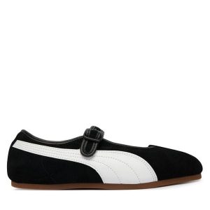 Baleriny Puma. Czarne balerinki Puma, bez wzorów, bez obcasa, bez zapięcia. Za 329,99 zł.