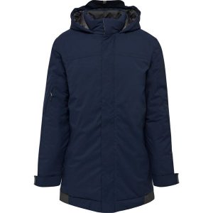 Parka dla kobiet Hummel North. Niebieskie kurtki Hummel, na jesień, l, bez wzorów, bez kaptura. W wyprzedaży za 451,20 zł.