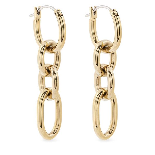 Kolczyki Tommy Hilfiger. Żółte kolczyki TOMMY HILFIGER, złote. Za 309,99 zł.