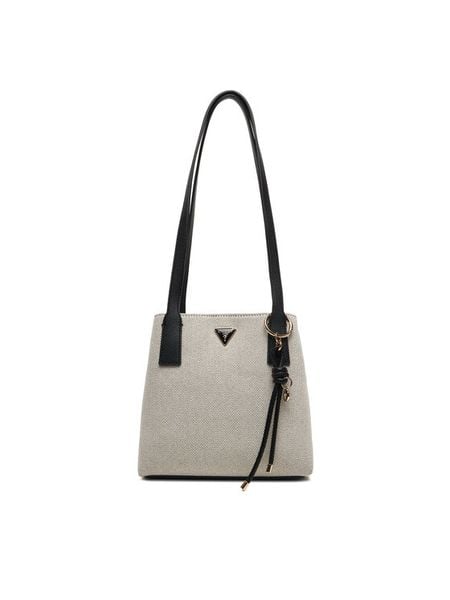 Guess Torebka Alice HWWG99 26220 Kremowy. Białe torebki klasyczne Guess, z aplikacjami, z materiału, bez dodatków. Za 351,99 zł.