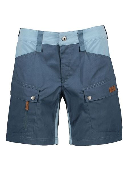 Bergans Szorty funkcyjne "Favor" w kolorze niebieskim rozmiar: 42. Niebieskie spodenki sportowe Bergans, bez wzorów, z bawełny, outdoorowe. Za 214,70 zł.