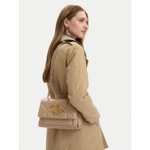 Torebka LOVE MOSCHINO. Brązowe torebki klasyczne LOVE MOSCHINO, bez wzorów, bez dodatków. Za 665,99 zł.