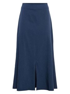 &Co Woman Spódnica "Penne" w kolorze granatowym rozmiar: S. Niebieskie spódnice &Co Woman, na co dzień, s, bez wzorów, midi. Za 131,43 zł.