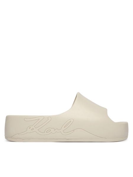 KARL LAGERFELD Klapki Kobo II KL86048F Écru. Klapki KARL LAGERFELD, bez wzorów, z syntetyku, bez obcasa. Za 421,99 zł.