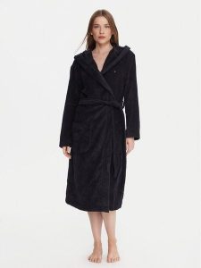 Tommy Hilfiger Szlafrok UW0UW06153 Granatowy. Niebieskie szlafroki TOMMY HILFIGER, s, bez wzorów, z bawełny, bez kaptura. Za 389,99 zł.