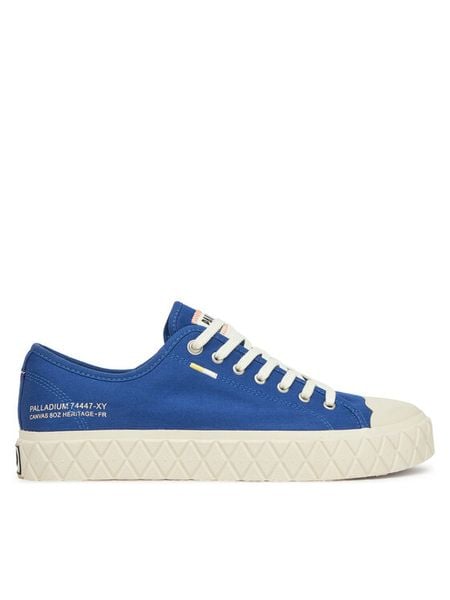 Palladium Trampki Palla Ace Cvs Org 74447-484-M Niebieski. Niebieskie trampki Palladium, bez wzorów, z materiału, bez zapięcia. Za 240,99 zł.