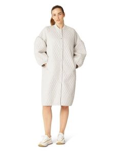 Ilse Jacobsen Kurtka pikowana w kolorze białym rozmiar: 40. Białe kurtki Ilse Jacobsen, bez wzorów, bez kaptura. Za 260,99 zł.