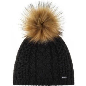 Czapka Eisbar Afra Lux MÜ. Czarne czapki Eisbar, bez wzorów, sportowe. Za 148,99 zł.