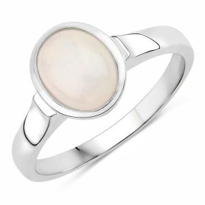 Rafaela Donata Pierścionek Srebro wysokiej próby Srebrny Pierścionki 1 ct Damski. Szare pierścionki Rafaela Donata, z opalem, srebrne. Za 499,99 zł.