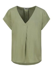 Sublevel Bluzka w kolorze khaki rozmiar: S. Brązowe bluzki Sublevel, s, bez wzorów, z wiskozy, klasyczne, bez kołnierzyka, bez ramiączek. Za 57,06 zł.