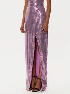Fracomina Spódnica maxi FQ24WG3001W66701 Fioletowy Slim Fit. Fioletowe spódnice Fracomina, bez wzorów, z syntetyku, maxi. Za 449,99 zł.