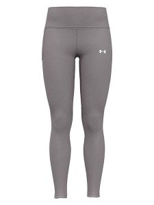 Under Armour Legginsy sportowe "Motion" w kolorze szarym rozmiar: XL. Szare legginsy Under Armour, xl, bez wzorów, z materiału, outdoorowe. Za 140,53 zł.