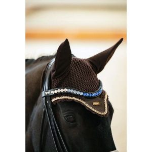 Krótki kapelusz dla koni Equestrian Stockholm. Brązowe kapelusze EQUESTRIAN STOCKHOLM, bez wzorów, eleganckie. Za 263,00 zł.