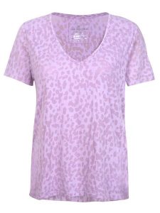 LIEBLINGSSTÜCK Koszulka "Malia" w kolorze fioletowym rozmiar: 3XL. Różowe bluzki LIEBLINGSSTÜCK, xl, bez wzorów, z bawełny, bez kołnierzyka, bez ramiączek. Za 100,99 zł.