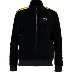 Puma TRACK Bluza rozpinana black/fressia. Bluzy marki Puma. W wyprzedaży za 239,20 zł.