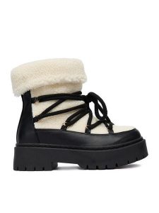 DeeZee Śniegowce 13123Y-3 Écru. Buty zimowe DeeZee, z materiału, bez obcasa, bez zapięcia. Za 249,99 zł.