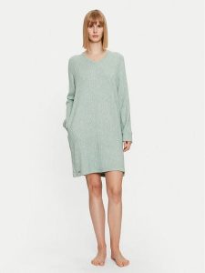 Selmark Koszula nocna Espiga P6463 Zielony Regular Fit. Zielone koszule nocne Selmark, bez wzorów, z wiskozy, bez ramiączek. Za 159,99 zł.