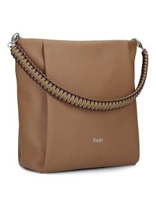 Zwei Torebka w kolorze jasnobrązowym - 31 x 30 x 12 cm rozmiar: onesize. Brązowe torebki klasyczne Zwei, bez wzorów, z materiału, na ramię, bez dodatków. Za 171,68 zł.