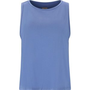 Damski tank top Athlecia Haze. Niebieskie topy Athlecia, bez wzorów, sportowe, bez kołnierzyka, bez ramiączek. Za 99,00 zł.