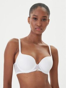 Chantelle Biustonosz z fiszbiną Origins C13XN0 Biały. Białe biustonosze Chantelle, bez wzorów, z syntetyku. Za 239,99 zł.