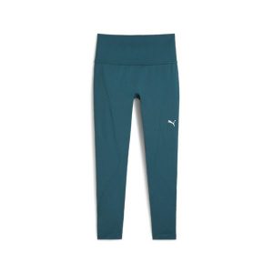 Legginsy bezszwowe damskie Shapeluxe PUMA Espresso. Zielone legginsy Puma, bez wzorów. Za 209,55 zł.