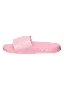 Roxy Klapki "Slippy Jelly" w kolorze jasnoróżowym rozmiar: 38. Różowe klapki Roxy, bez wzorów, z otwartym noskiem, bez obcasa. Za 88,64 zł.