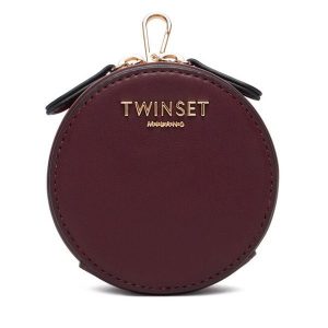 Portfel TWINSET. Fioletowe portfele Twinset, bez wzorów. Za 309,99 zł.