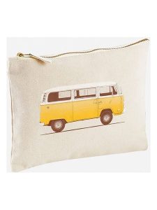 WOOOP Kopertówka "Combi" w kolorze kremowo-żółtym - 24 x 16 cm rozmiar: onesize. Brązowe torebki wieczorowe Wooop, bez wzorów, z bawełny, bez dodatków. Za 43,99 zł.