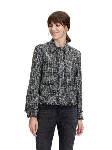 CARTOON Kurtka przejściowa w kolorze szarym rozmiar: 34. Szare kurtki Cartoon, z aplikacjami, bez kaptura. Za 165,99 zł.