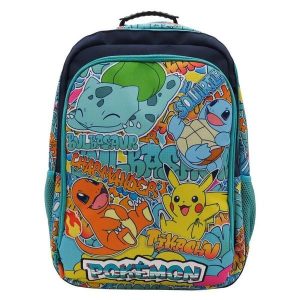 Plecak z możliwością dostosowania CYPBrands Pokémon Urban Colors. Niebieskie plecaki MBRANDS. Za 309,50 zł.
