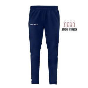 Spodnie Treningowe Givova 2XL - Oddychające i Trwałe. Niebieskie spodnie dresowe Givova, xl, bez wzorów. Za 71,64 zł.