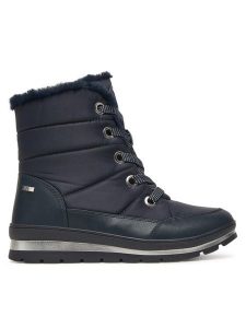Caprice Śniegowce 9-26226-41 Granatowy. Niebieskie buty zimowe Caprice, z materiału, bez obcasa, bez zapięcia. Za 489,99 zł.