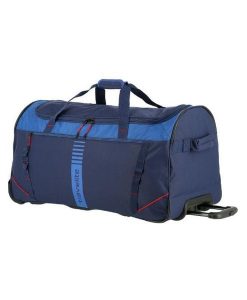 Torba podróżna na kółkach Basics Active 86 L dla dorosłych unisex. Niebieskie torby podróżne i sportowe TRAVELITE, bez wzorów, z materiału. Za 259,50 zł.